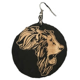 boucle d oreille tête de lion
