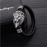 Bracelet en Cuir Lion