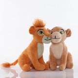 Peluche Roi Lion Nala Adulte avec Simba