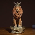 Statuette-lion-roi-mali