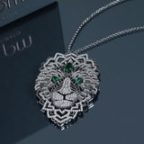 Démonstration pendentif tête de lion
