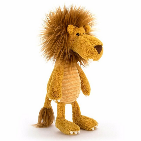 Peluche lion pour enfant.