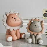 Tirelire pour enfant lion.