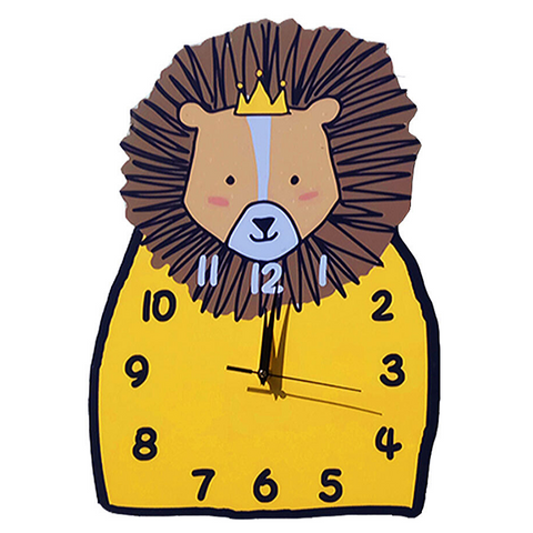 Horloge lion enfant.