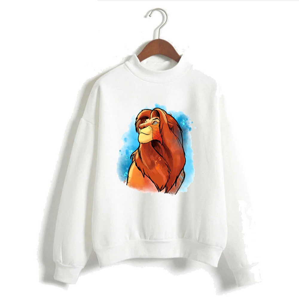 Pull Roi Lion Mufasa Blanc Lion Royaume