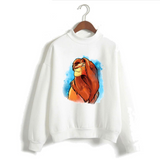 Pull roi lion disney mufasa blanc.
