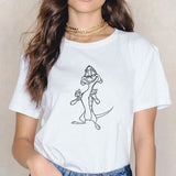 T-Shirt Roi Lion Dessin Timon photo