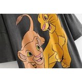 T shirt roi simba et nala.