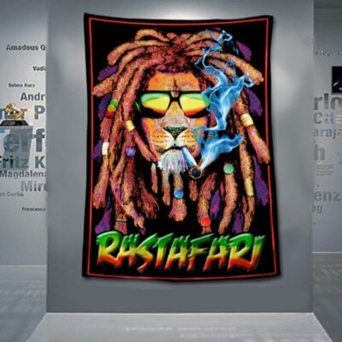 Drapeau Bob Marley Lion