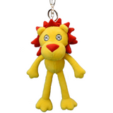 Porte Clés peluche Lion Jaune
