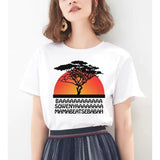 T-Shirt Roi Lion Femme Basowenya photo