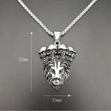 Bijou pour homme lion.