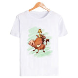 T-Shirt Roi Lion Dessin Animé