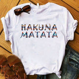 T-Shirt Roi Lion Adulte Hakuna Matata photo