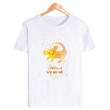T-Shirt Roi Lion Remember Jaune