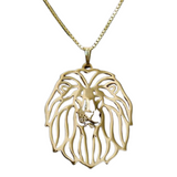 Pendentif tête de lion.