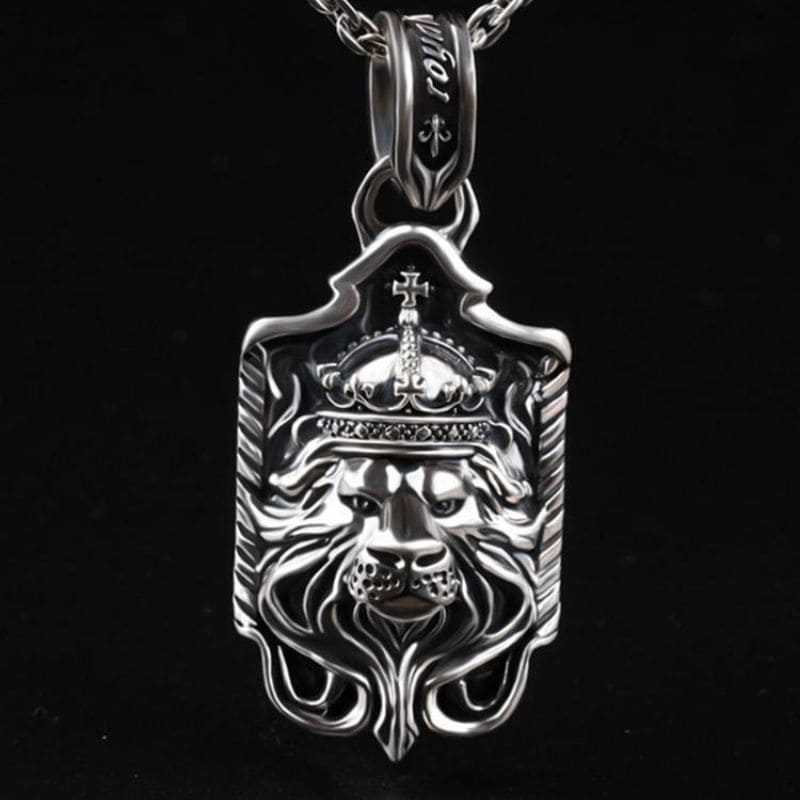 Pendentif Médaille Signe Astro Lion – Argent Sterling – Neuf De Fonds De Bijouterie