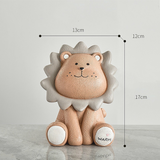Tirelire lion.