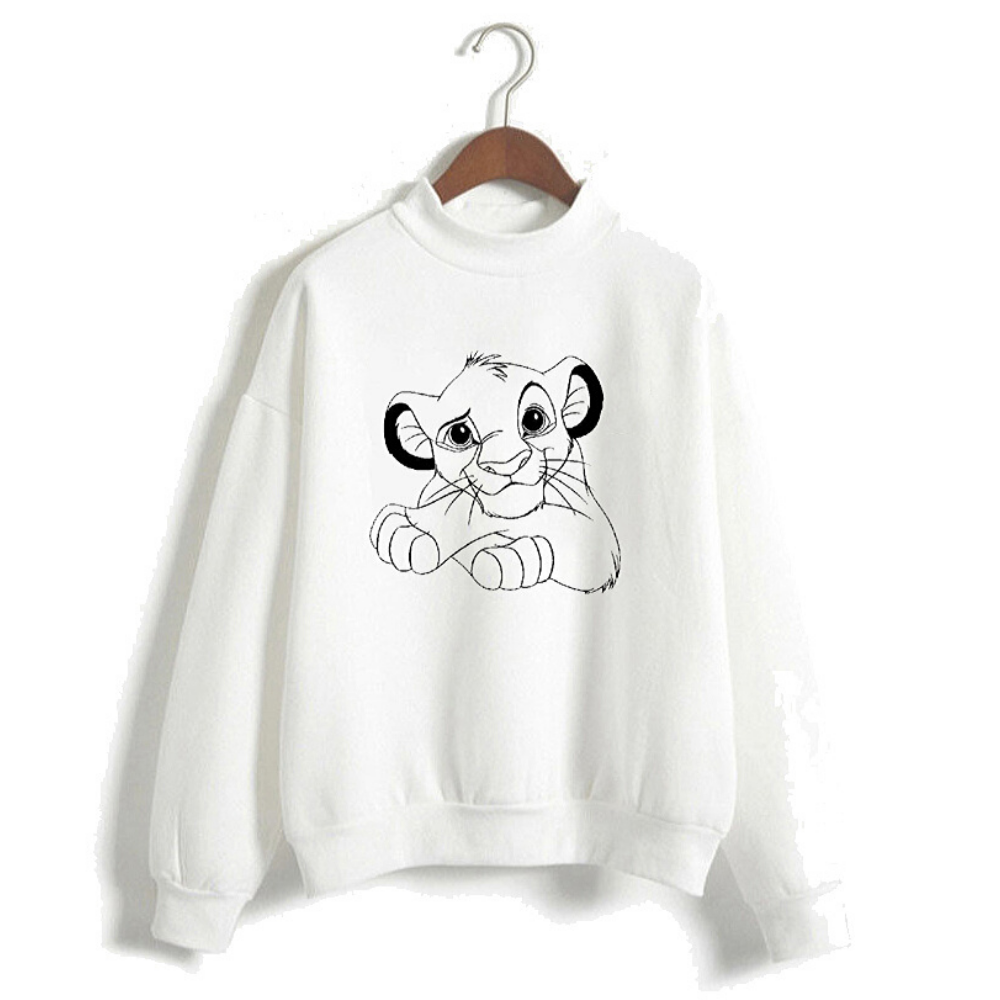 Pull Le Roi Lion Blanc Lion Royaume