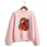 Pull roi lion fille mufasa rose.