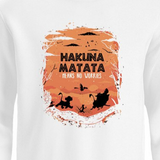 Hakuna matata pull blanc.
