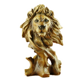 Statue Lion intérieur.