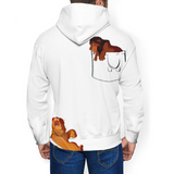 Sweat le roi lion blanc avec mufasa et scar.