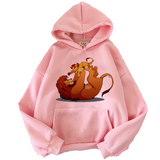 Sweat le roi lion simba et mufasa rose.