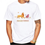 T-Shirt Roi Lion Homme Hukuna Matata photo