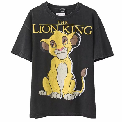 T-shirt roi lion.