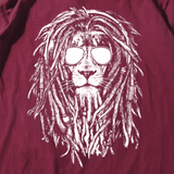t shirt rouge lion 