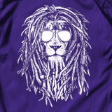 t shirt lion violet