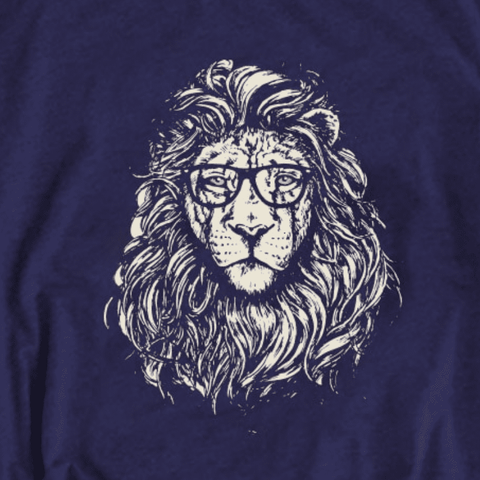 t shirt logo lion