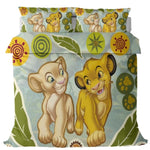 Housse de Couette Le Roi Lion Disney Simba et Nala