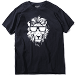 T-Shirt Lion Cool Noir