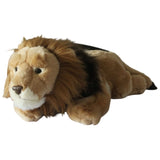 Peluche lion allongé