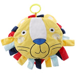 Doudou lion accroche