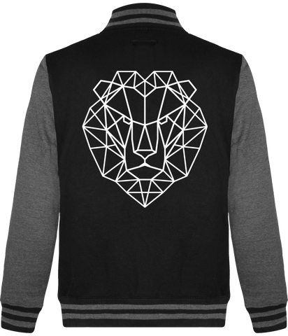 Blouson tête de lion.