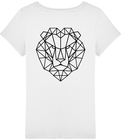 Tee-short femme lion royaume.