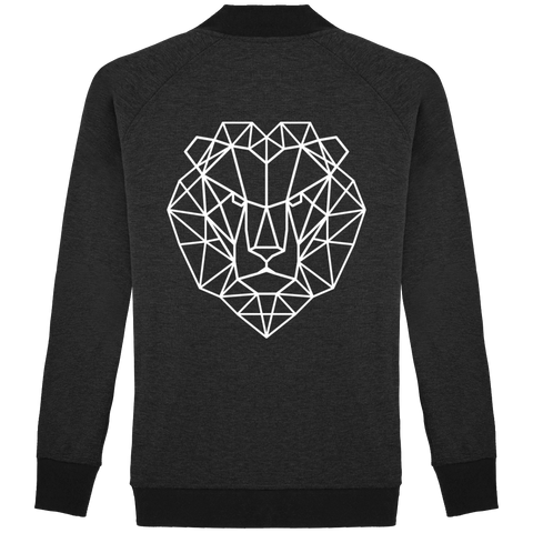 Blouson tête de lion.