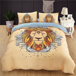 Housse de Couette Lion Mandala Chambre
