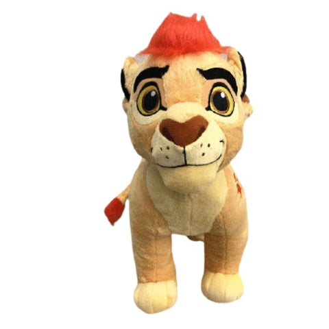 Kion Roi Lion Peluche crinière rouge face