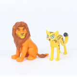 Le roi lion en figurine miniature
