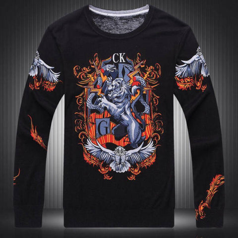 Pull Lion Majestueux zoom