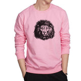 Pull Lion Homme Sauvage rose