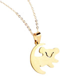 Collier lion simba or