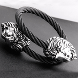 Bracelet Tête de Lion Stylisée