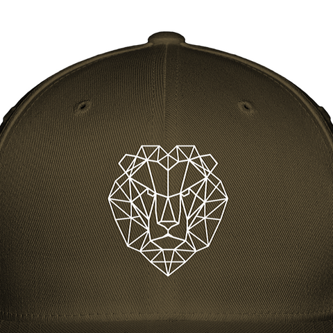 Tête de lion casquette.