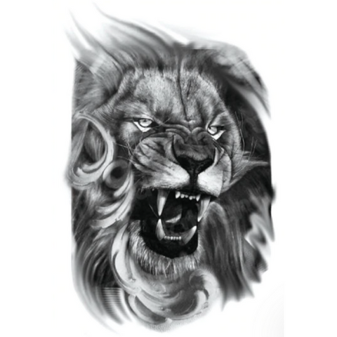 Tatouage Temporaire Lion