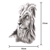 Tatouage Lion Rêveur